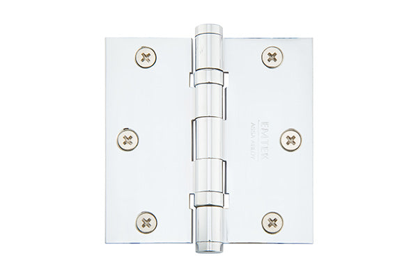 Emtek Heavy Duty Ball Bearing, Square Corners, Solid Brass Hinges.