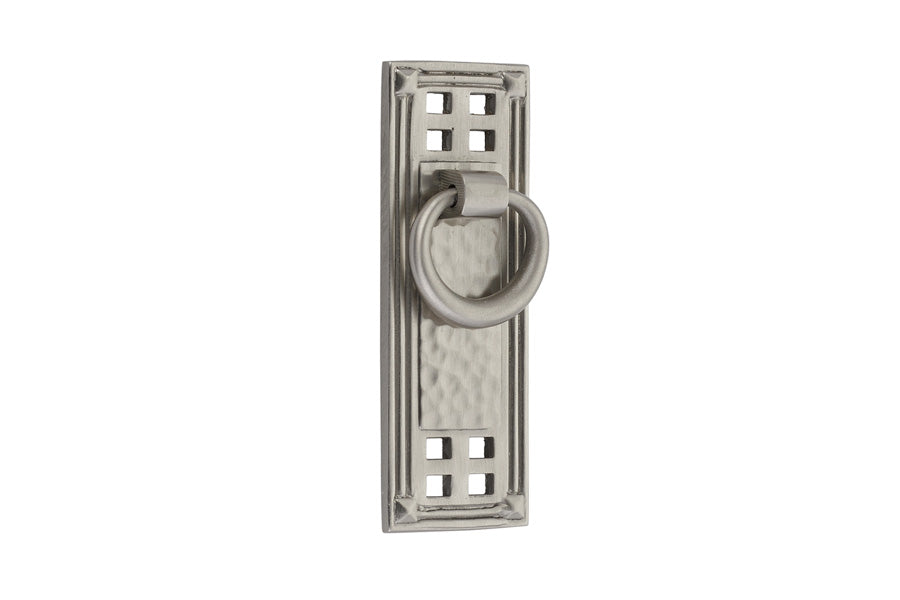 Emtek Hammered Vertical Ring Pull