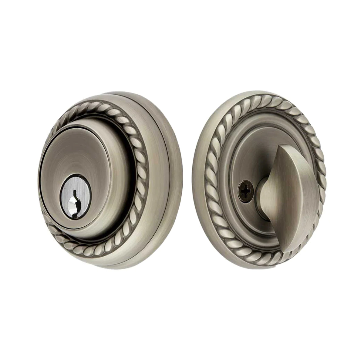 Emtek Brass Rope Deadbolt