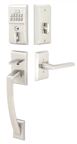 Emtek Modern Style Electronic Entry Set