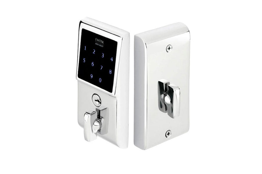 EMTouch™ Keypad Deadbolt in Polished Chrome finish