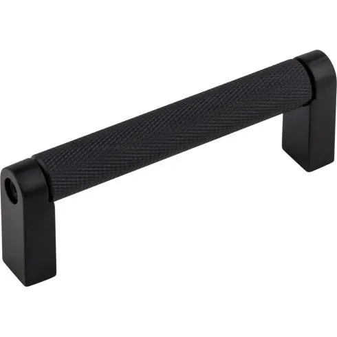 Top Knobs Amwell Flat Black Knurled Pull