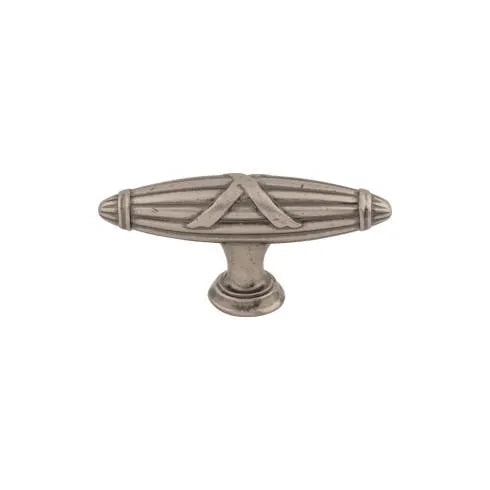 Top Knobs Ribbon & Reed T-Knob - Edwardian Collection
