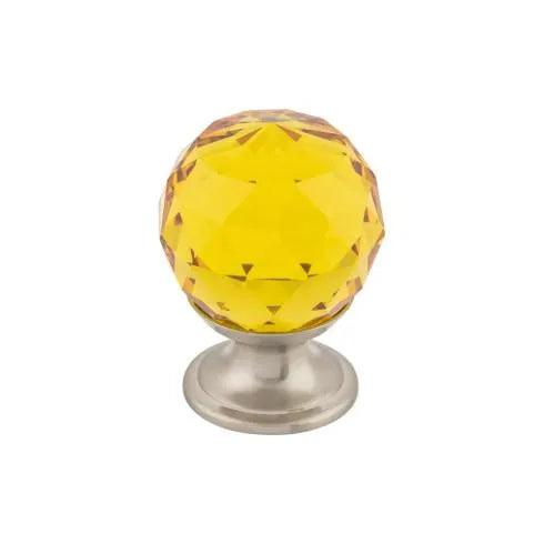 Top Knobs Amber Crystal Knobs - Crystal & Additions Collection