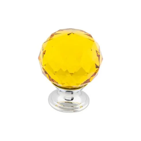 Top Knobs Amber Crystal Knobs - Crystal & Additions Collection