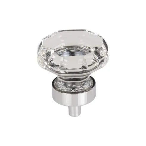 Top Knobs Octagon Crystal Knob - Crystal & Additions Collection