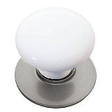 Porcelain Knob with Base