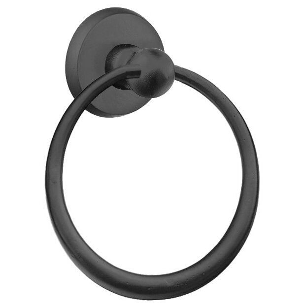 Emtek Sandcast Bronze Towel Ring