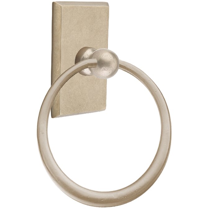 Emtek Sandcast Bronze Towel Ring