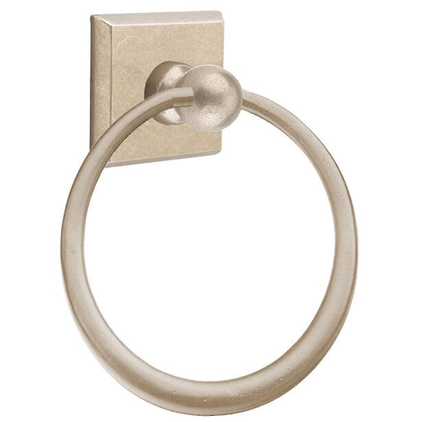 Emtek Sandcast Bronze Towel Ring
