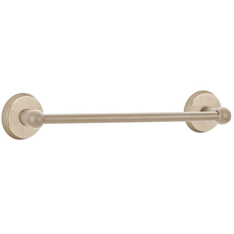 Emtek Sandcast Bronze Towel Bar