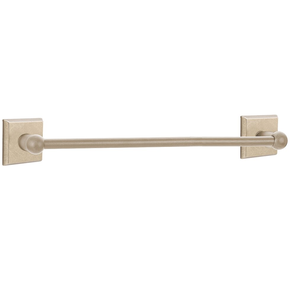 Emtek Sandcast Bronze Towel Bar