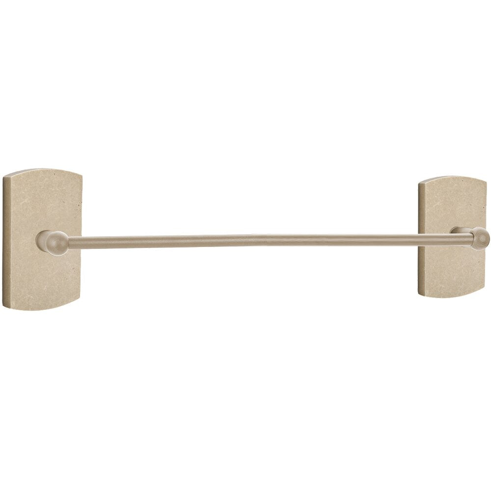 Emtek Sandcast Bronze Towel Bar