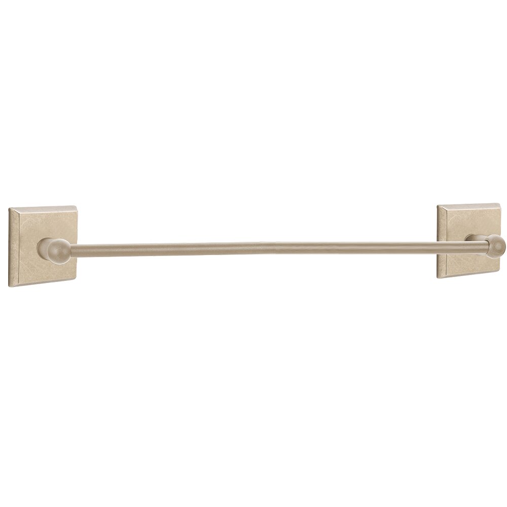 Emtek Sandcast Bronze Towel Bar