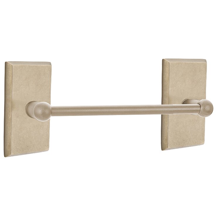 Emtek Sandcast Bronze Towel Bar