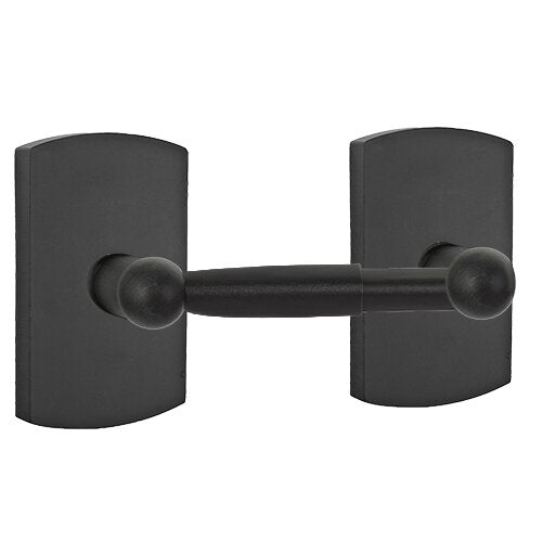 Emtek Sandcast Bronze Paper Holder - Spring Rod Style