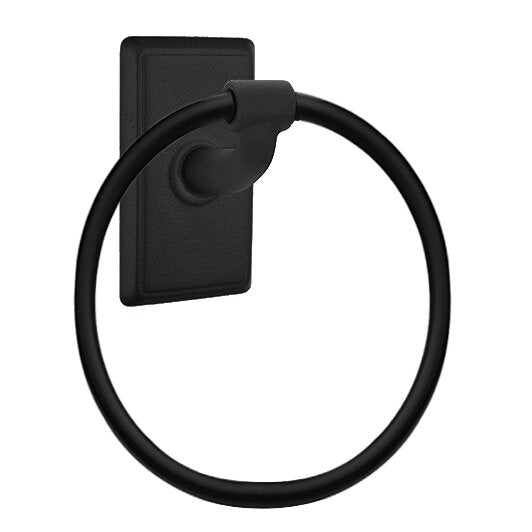 Emtek Wrought Steel Towel Ring