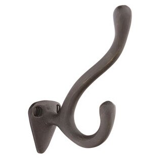 Emtek Sandcast Bronze Robe Hook