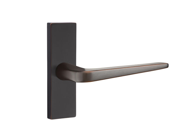 Emtek Stretto Narrow Trim Locksets with Athena Lever