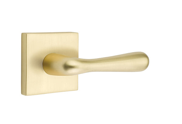Emtek Basel Lever with Square Rosette