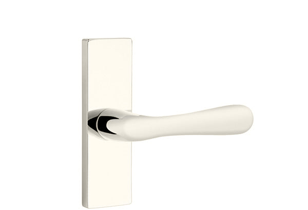 Emtek Stretto Narrow Trim Locksets with Basel Lever