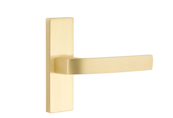 Emtek Stretto Narrow Trim Locksets with Breslin Lever