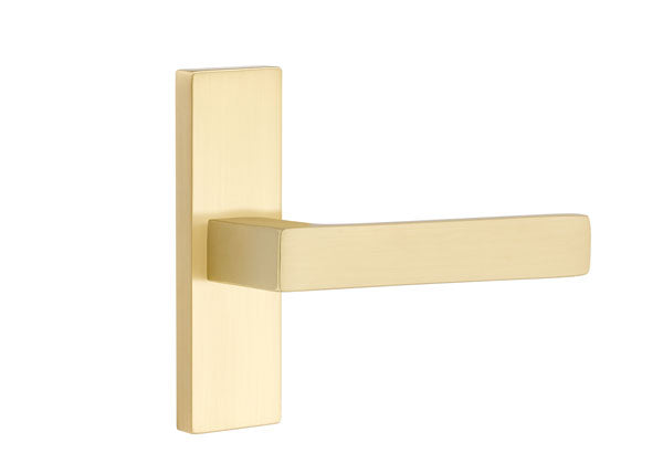 Emtek Stretto Narrow Trim Locksets with Dumont Lever