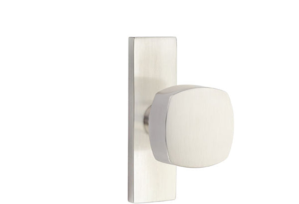 Emtek Stretto Narrow Trim Locksets with Freestone Knob