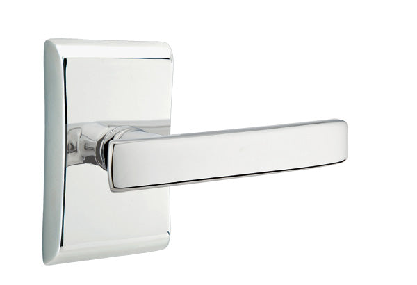 Emtek Geneva Lever with Neos Rosette