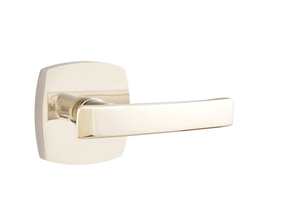 Emtek Geneva Lever with Urban Modern Rosette