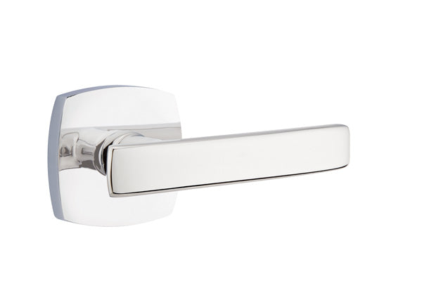 Emtek Geneva Lever with Urban Modern Rosette