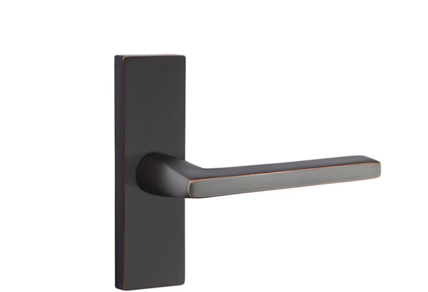 Emtek Stretto Narrow Trim Locksets with Helios Lever