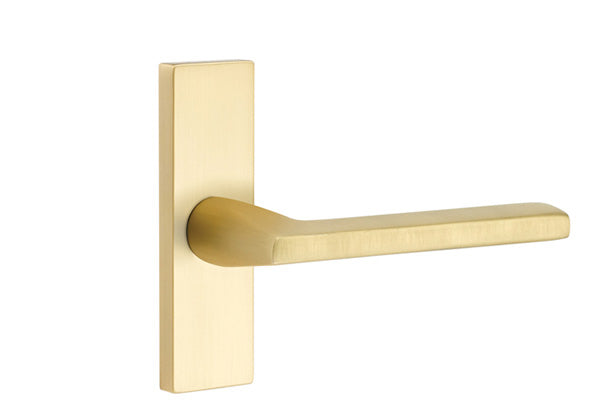 Emtek Stretto Narrow Trim Locksets with Helios Lever