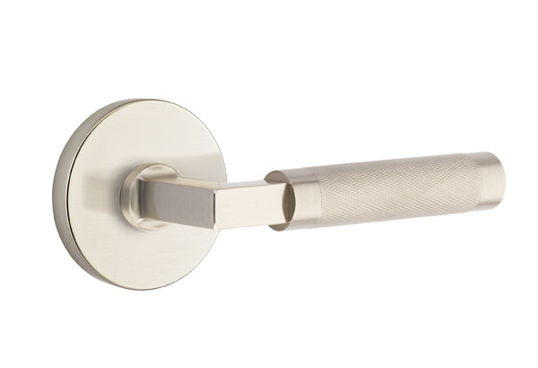 Emtek Select L Square Knurled Lever Disk Rosette
