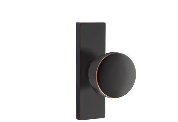 Emtek Stretto Narrow Trim Locksets with Laurent Knob