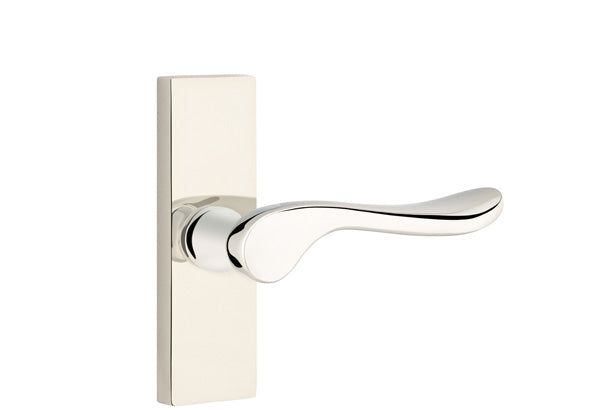 Emtek Stretto Narrow Trim Locksets with Luzern Lever