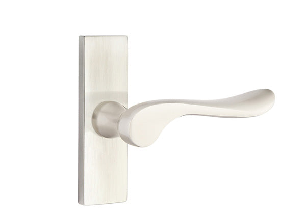 Emtek Stretto Narrow Trim Locksets with Luzern Lever
