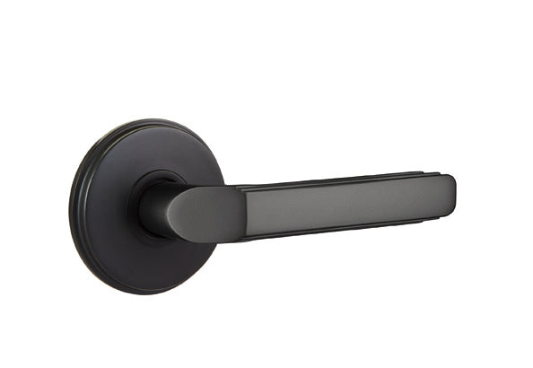 Emtek Milano Lever with Watford Rosette - Classic Brass
