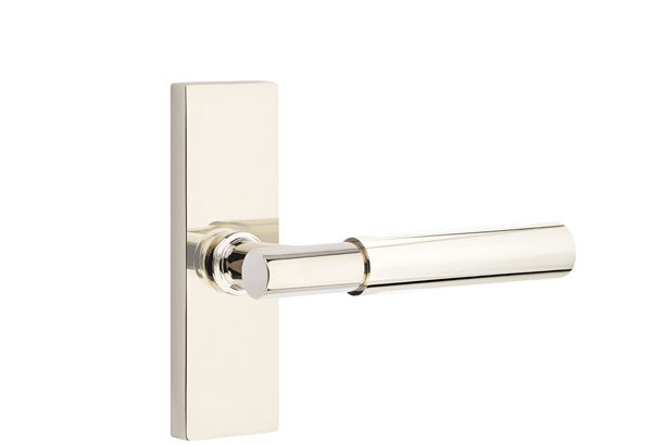 Emtek Stretto Narrow Trim Locksets with Myles Lever