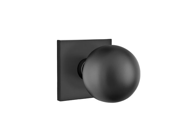 Emtek Orb Knob with Square Rosette