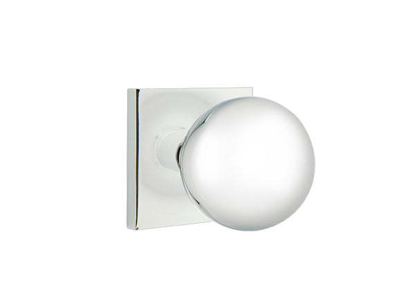Emtek Orb Knob with Square Rosette