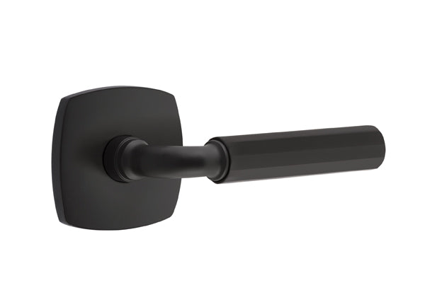 Emtek Select R-Bar Faceted Lever Urban Modern Rosette