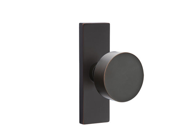 Emtek Stretto Narrow Trim Locksets with Round Knob