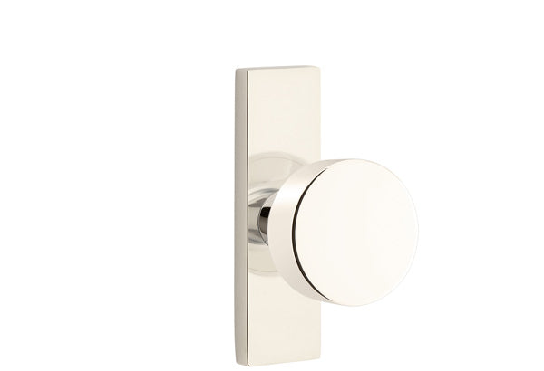 Emtek Stretto Narrow Trim Locksets with Round Knob