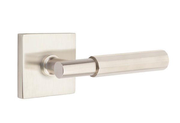 Emtek Select T-Bar Faceted Lever Square Rosette