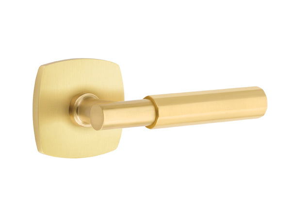 Emtek Select T-Bar Faceted Lever Urban Modern Rosette