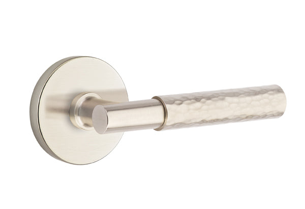 Emtek Select T-Bar Hammered Lever Disk Rosette