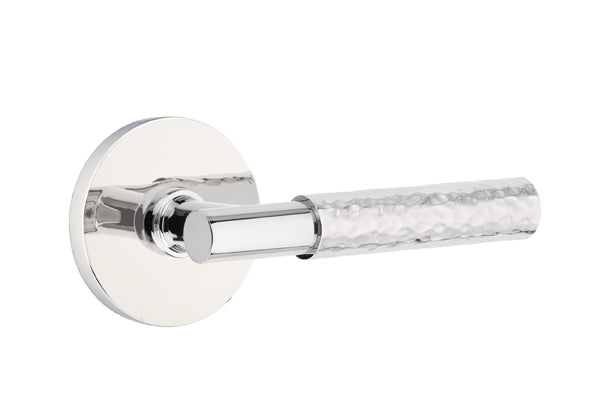 Emtek Select T-Bar Hammered Lever Disk Rosette