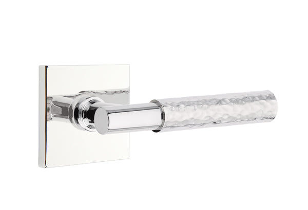 Emtek Select T-Bar Hammered Lever Square Rosette