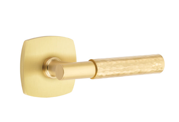 Emtek Select T-Bar Hammered Lever Urban Modern Rosette